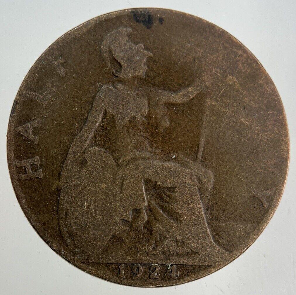 1924 George V Half-Penny Coin | Collectable Grade