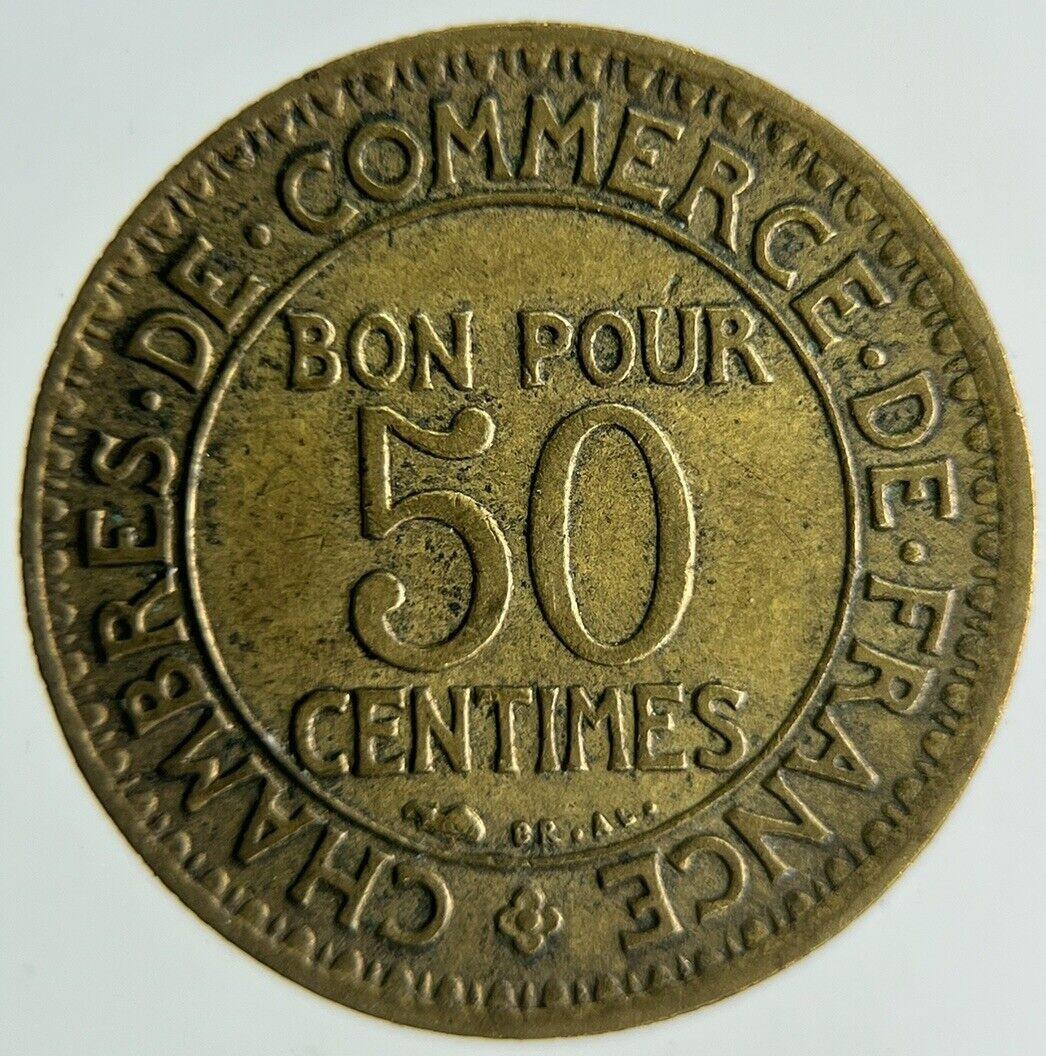 1925 France 50 Centimes Coin | Fine Collectable Grade