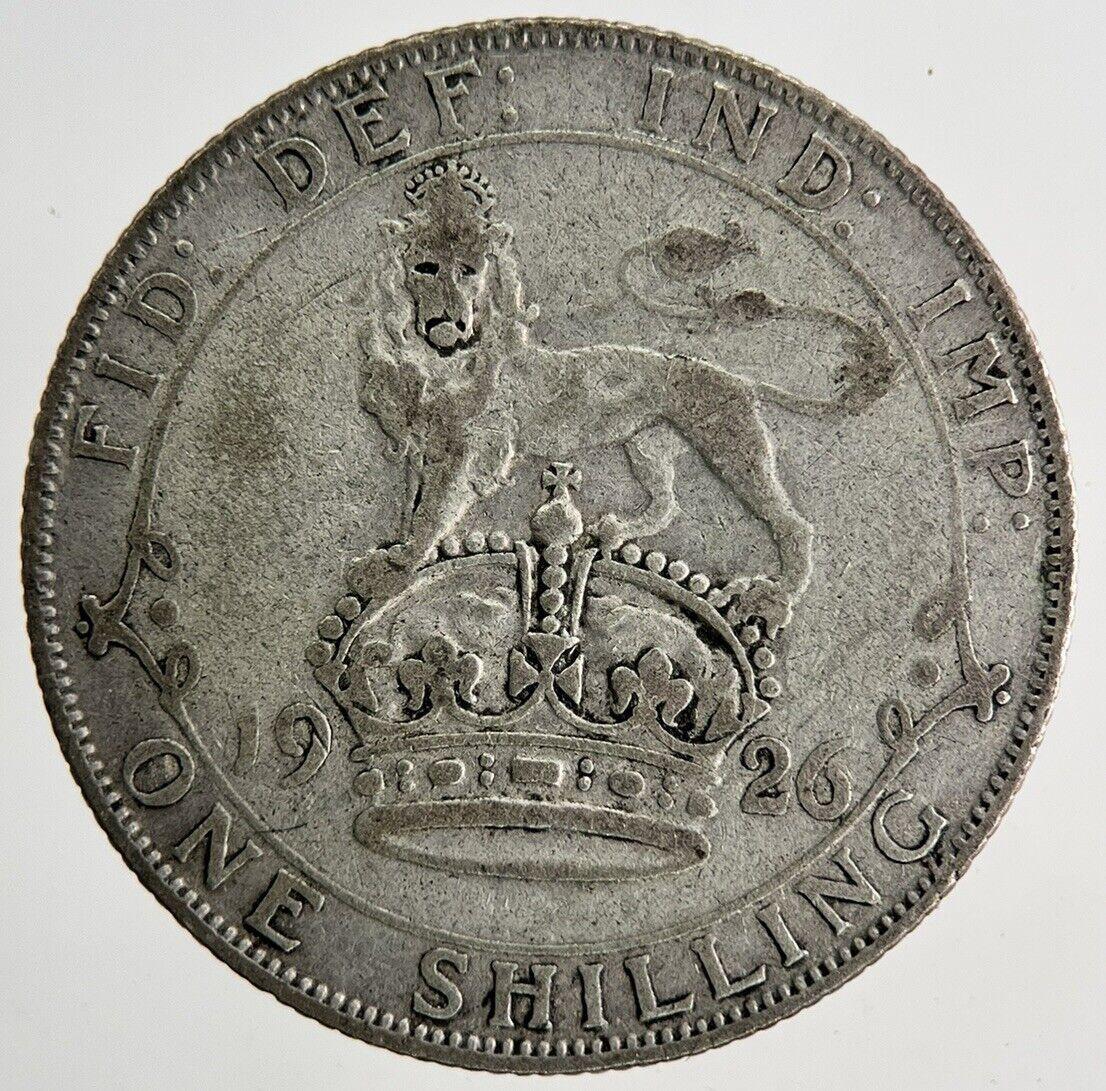 1926 George V Shilling Silver Coin | Collectable Grade