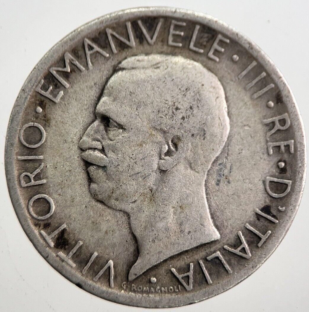 1926 Italy 5 Lira Silver Coin | Collectable Grade | a7661