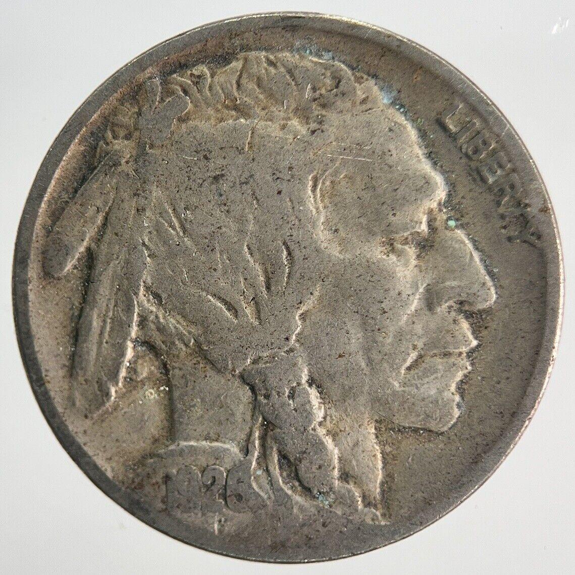 1926 US USA Buffalo Indian Head Nickel Coin | Collectable Grade | a1920