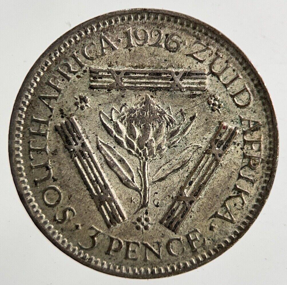 1926 South Africa Threepence Silver Coin | Fine Collectable Grade