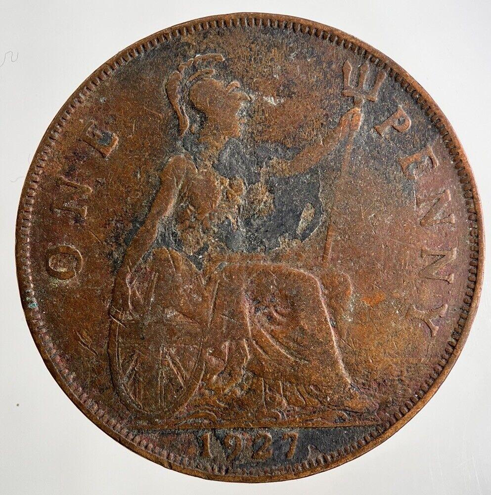 1927 George V One Penny Coin | Collectable Grade