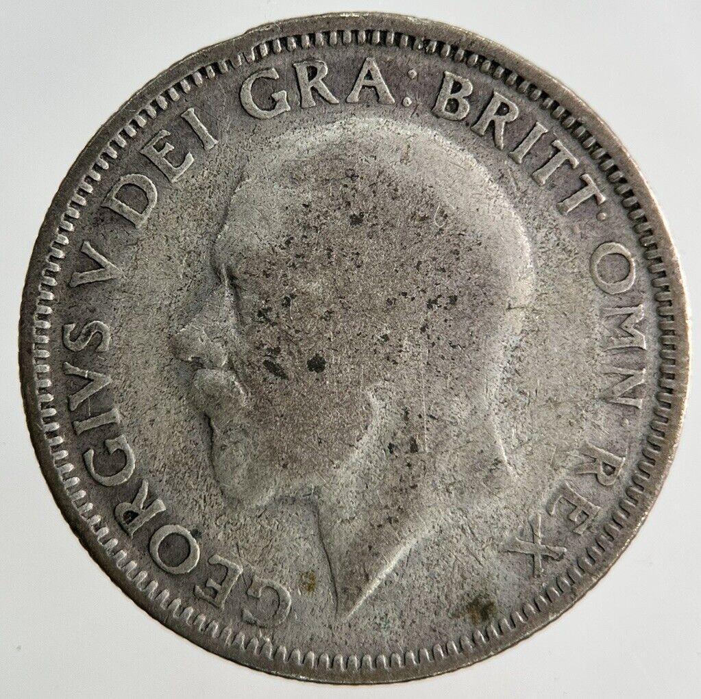 1927 George V Shilling Silver Coin | Fair Grade