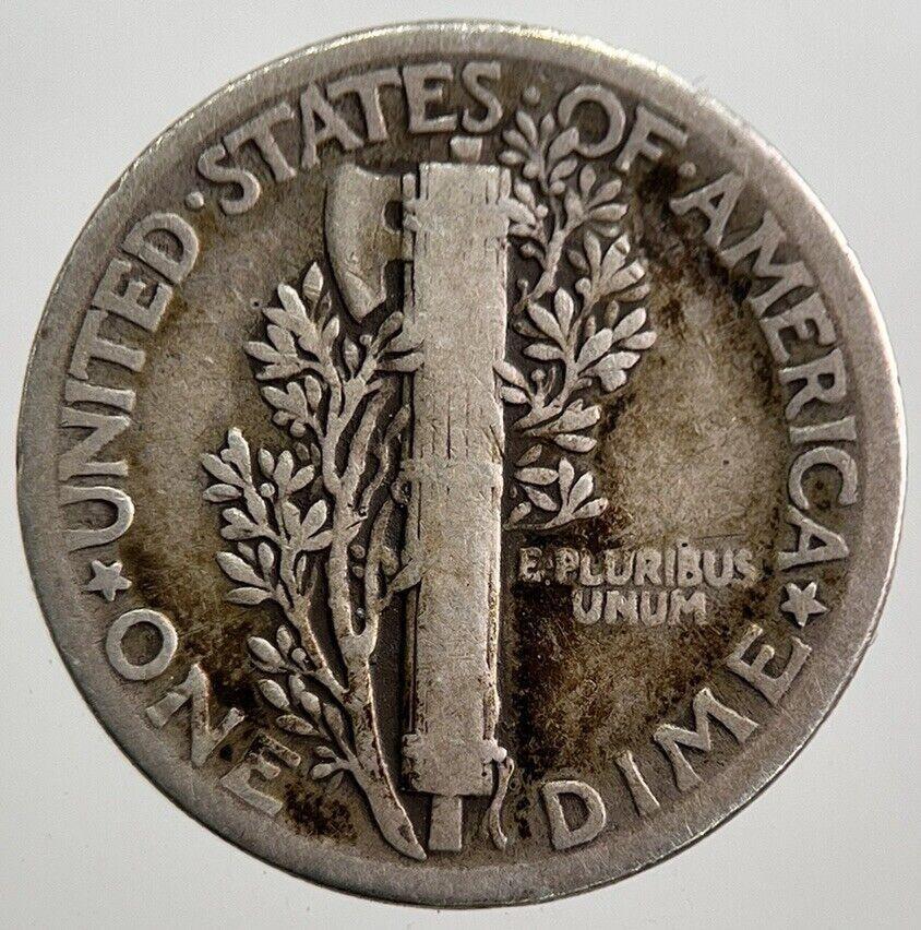 1927 US USA Mercury Dime Silver Coin | Collectable Grade | a7901