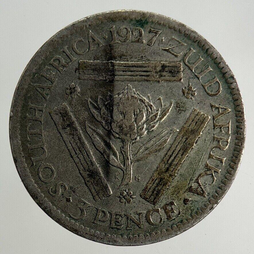 1927 South Africa Threepence Silver Coin | Collectable Grade