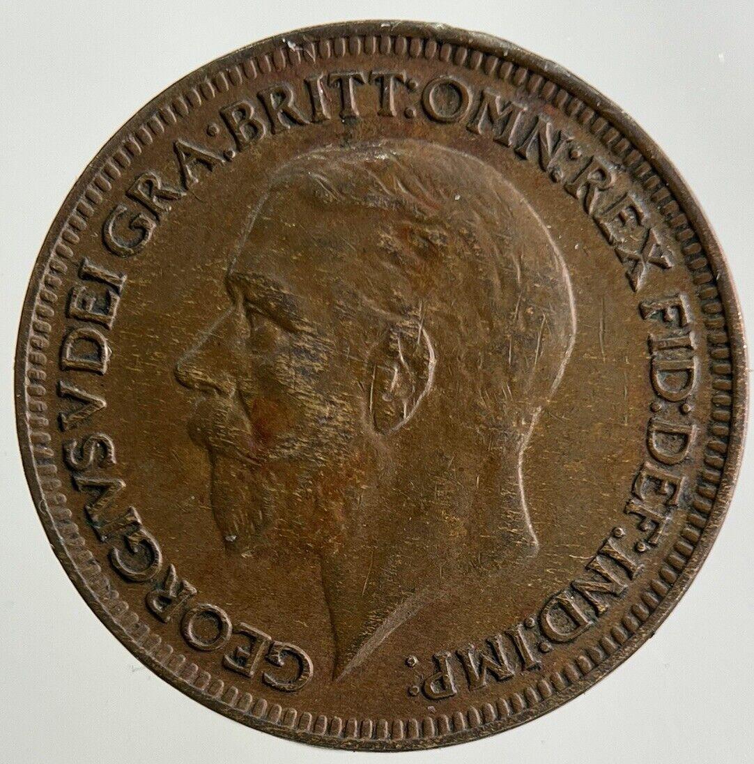1928 George V Farthing Coin | Fine Collectable Grade
