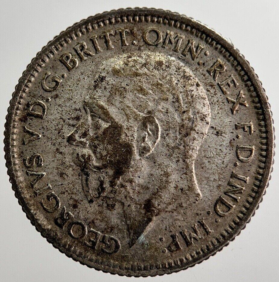 1928 George V Sixpence Silver Coin | Fine Collectable Grade | a8622