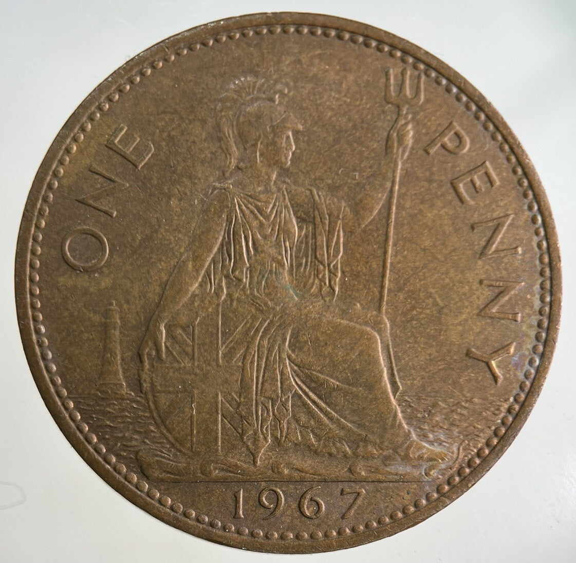 1967 Elizabeth II 2nd One Penny Coin | Fine Collectable Grade