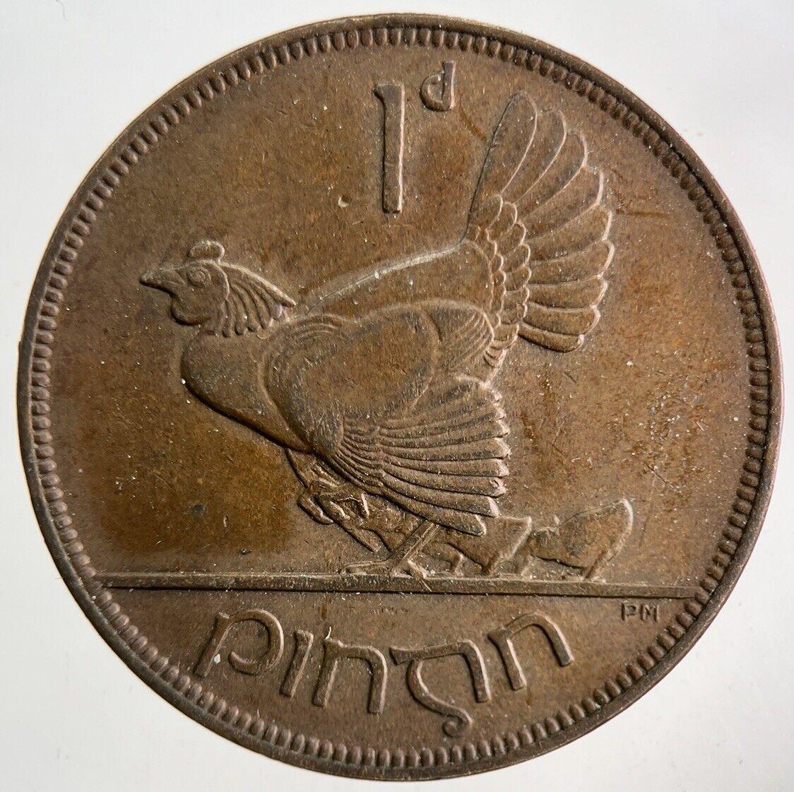 1928 Irish One Penny Coin | Fine Collectable Grade