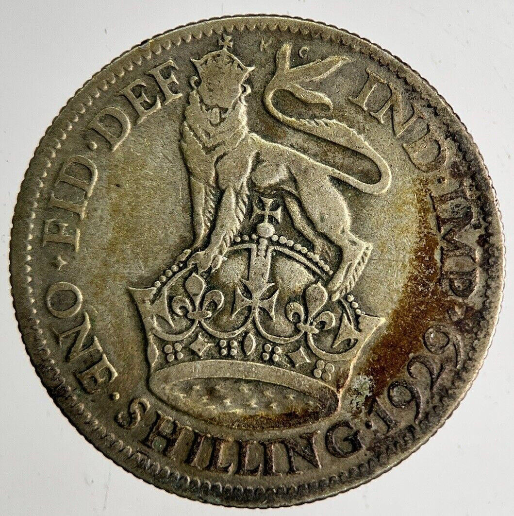 1929 George V Silver Shilling Coin | Collectable Grade