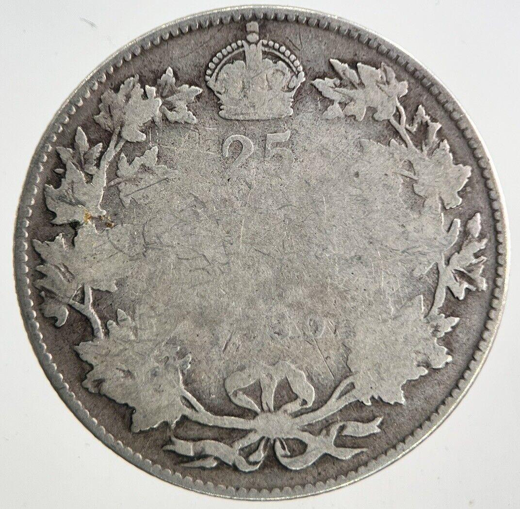 1930 Canada 25 Cents Silver Coin | Collectable Grade