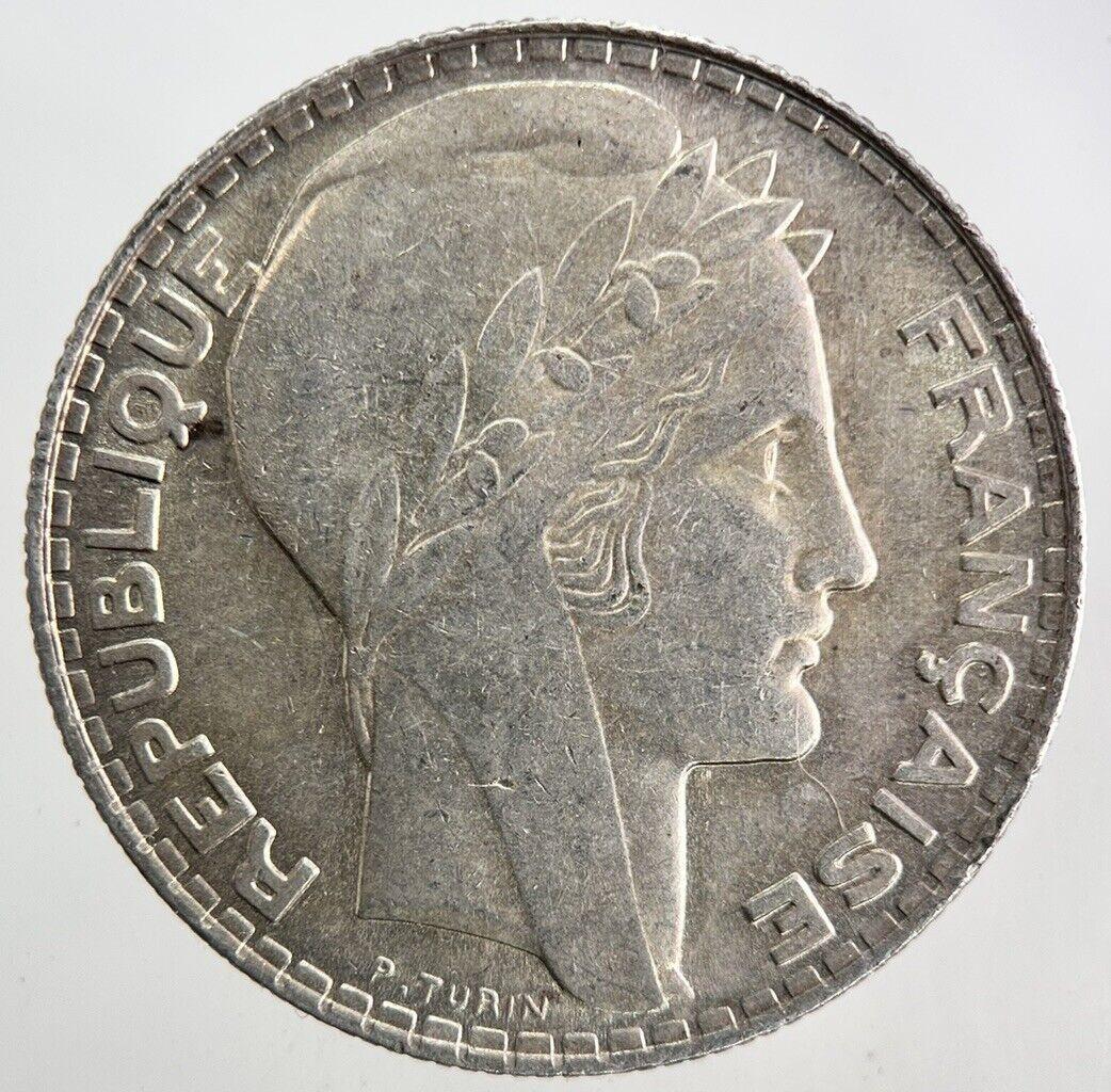 1931 France 10 Franc Silver Coin | Very High Grade