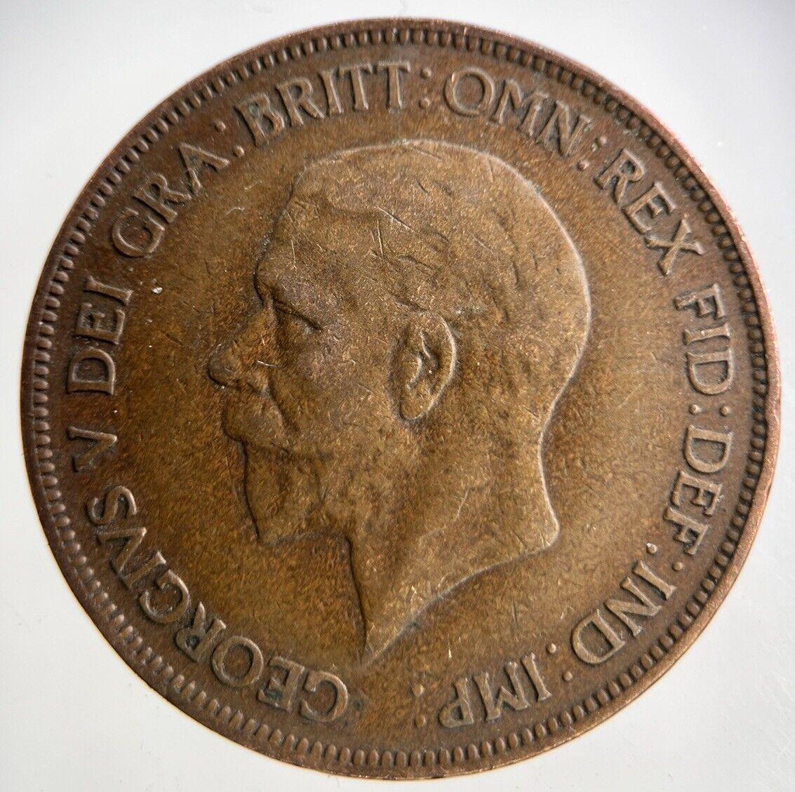 1931 George V One Penny Coin | Fine Collectable Grade