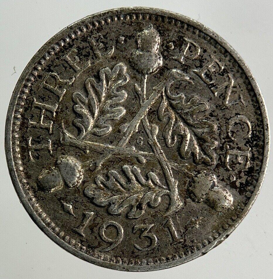 1931 George V Threepence Silver Coin | Collectable Grade