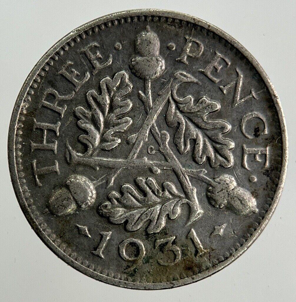 1931 George V Threepence Silver Coin | Collectable Grade