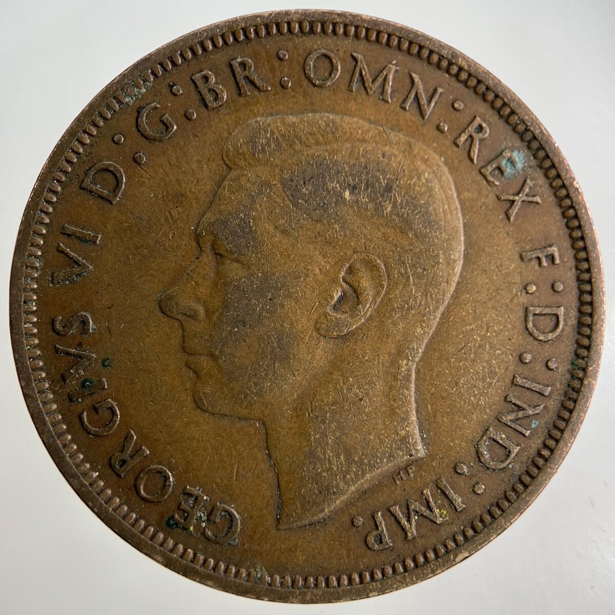 1939 George VI One Penny Coin | Collectable Grade