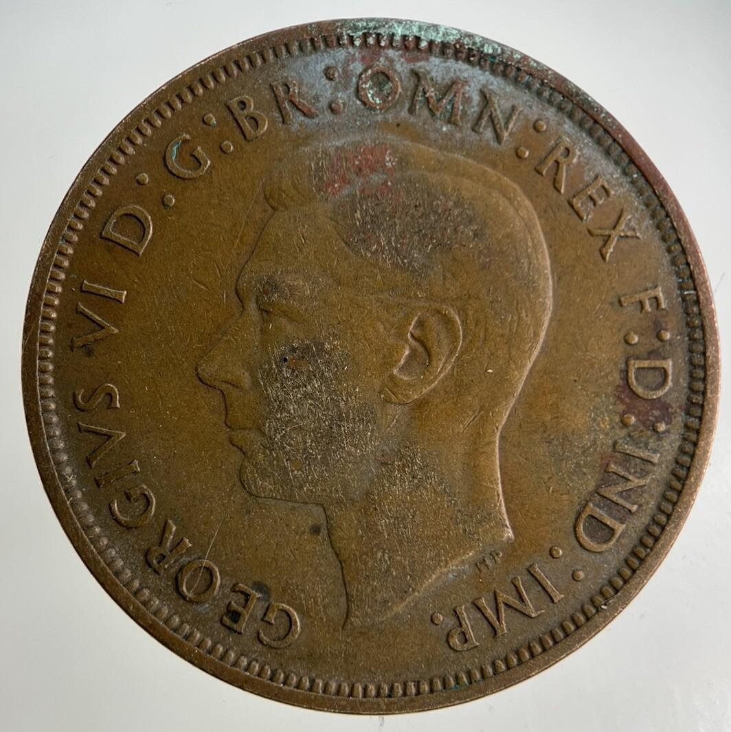 1937 George VI One Penny Coin | Fine Collectable Grade