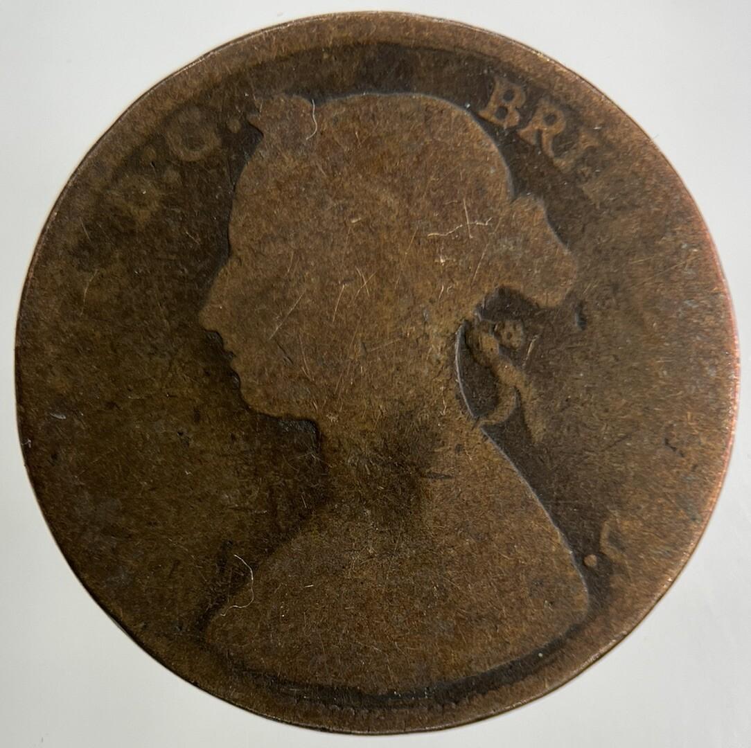 1882-H Victoria Half-Penny Coin | Collectable Grade