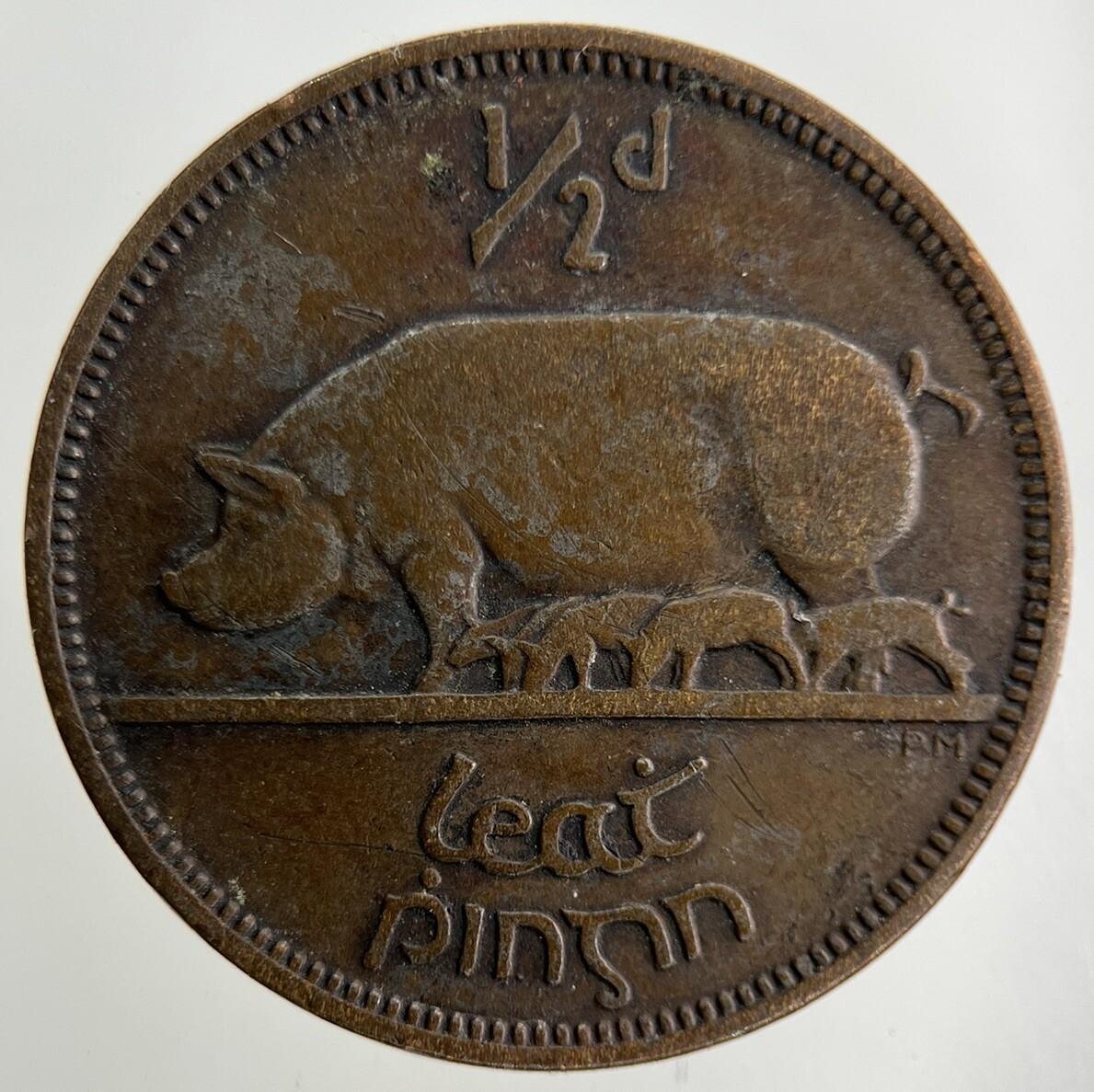 1940 Irish Half-Penny Coin | Fine Collectable Grade