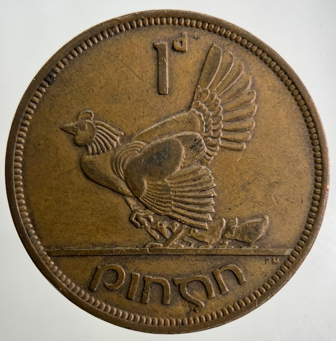 1943 Irish One Penny Coin | Fine Collectable Grade