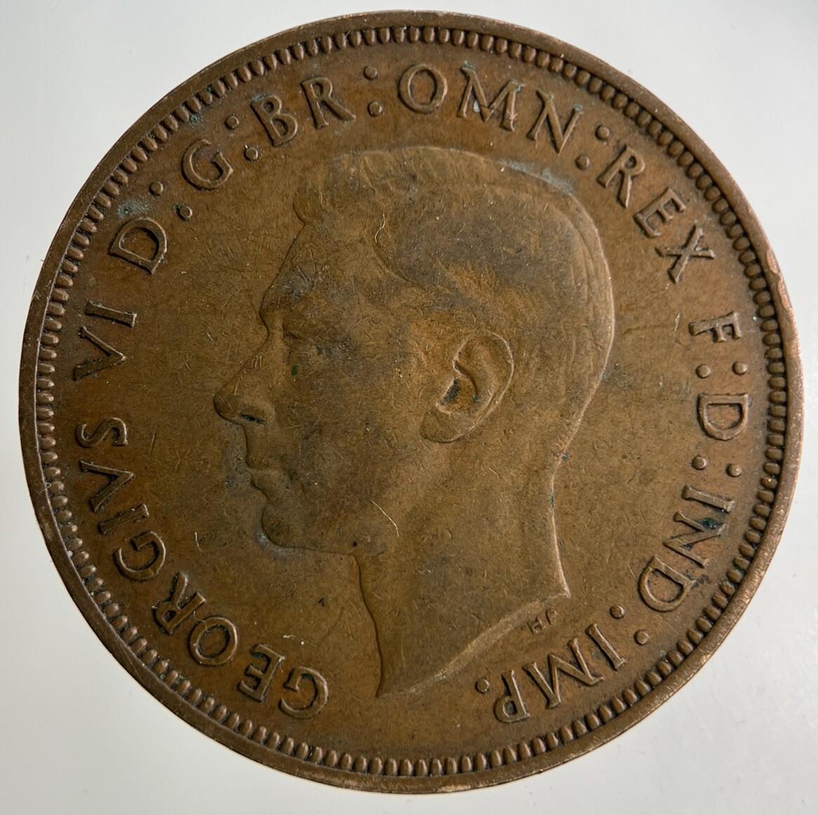 1947 George VI One Penny Coin | Fine Collectable Grade