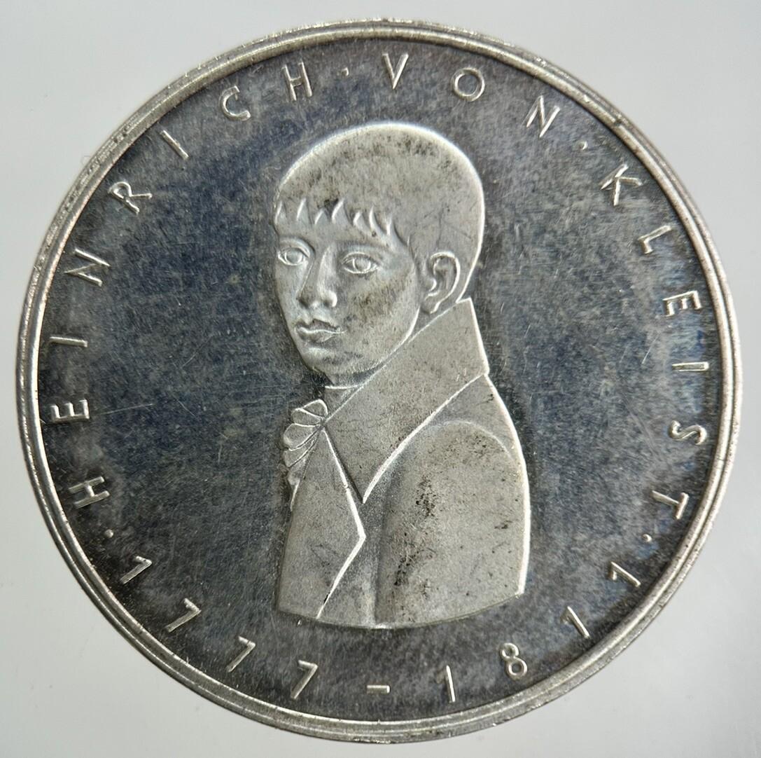 1977 Germany Silver 5 Mark Coin | Fine Collectable Grade