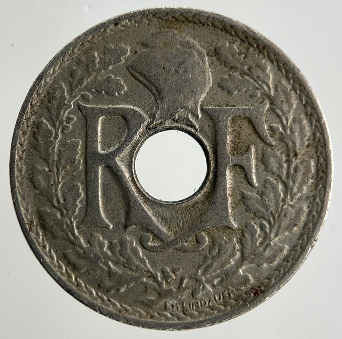 1917 France 5 Centimes Coin | Fine Collectable Grade