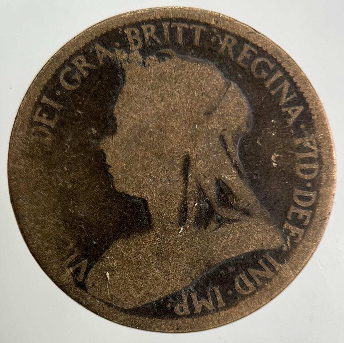 1897 Victoria Half-Penny Coin | Collectable Grade