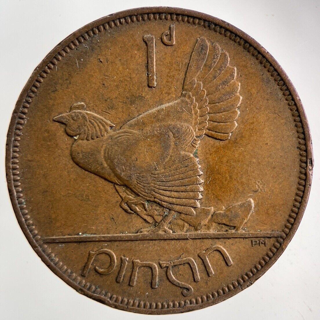 1931 Irish One Penny Coin | Fine Collectable Grade