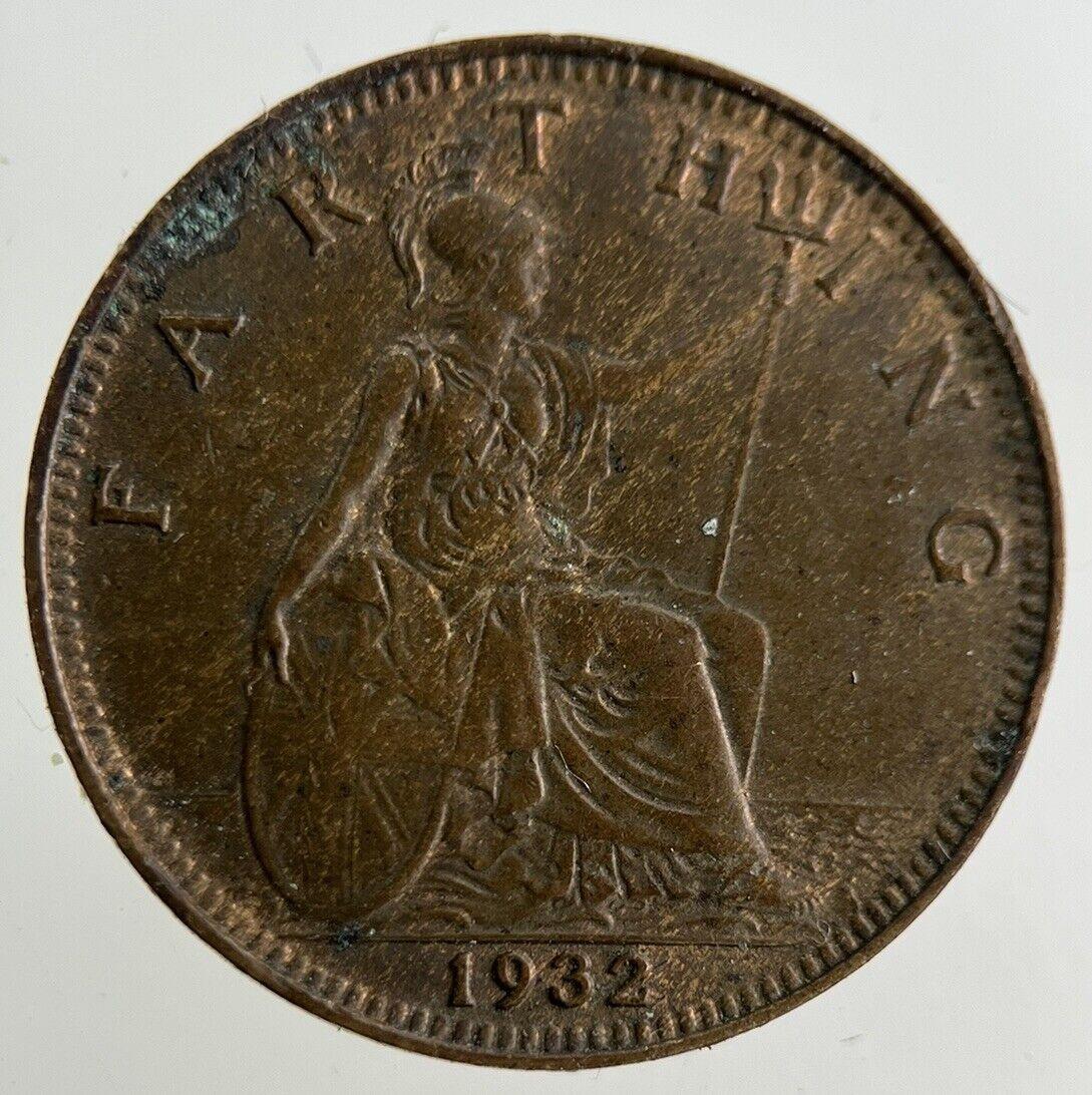 1932 George V Farthing Coin | Very High Grade