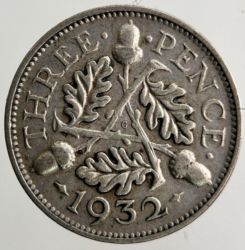 1932 George V Threepence Silver Coin | Collectable Grade