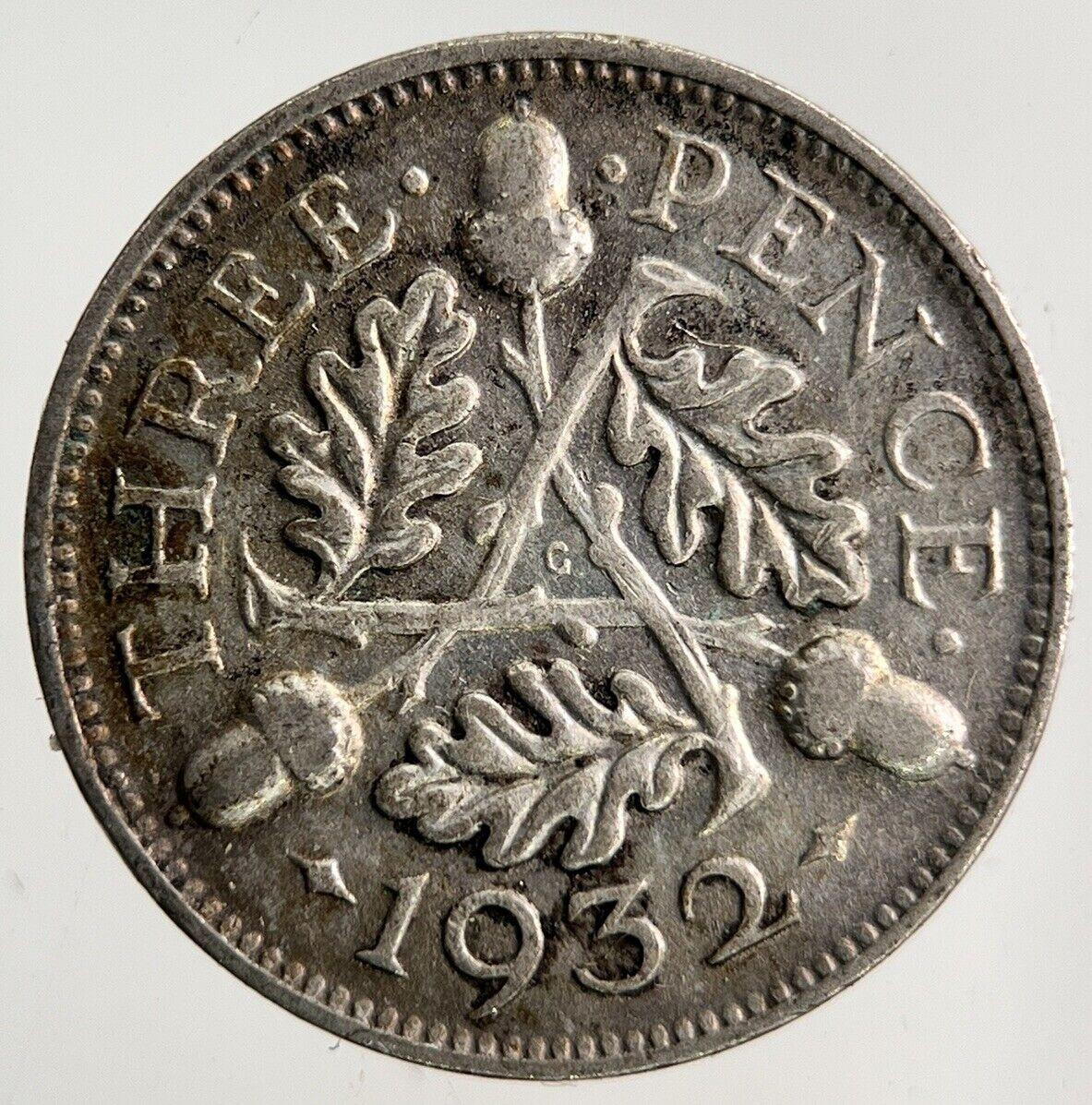 1932 George V Threepence Silver Coin | Collectable Grade