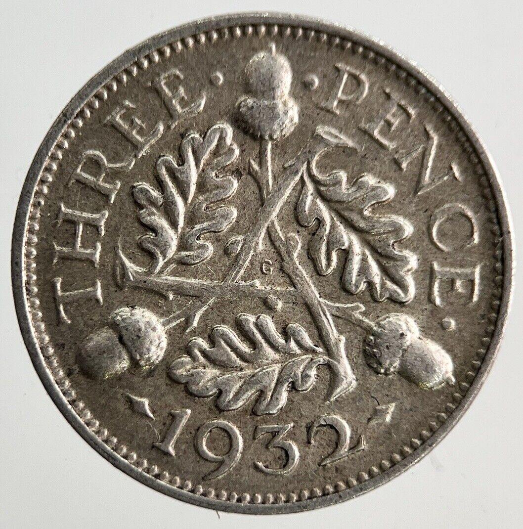 1932 George V Threepence Silver Coin | Collectable Grade