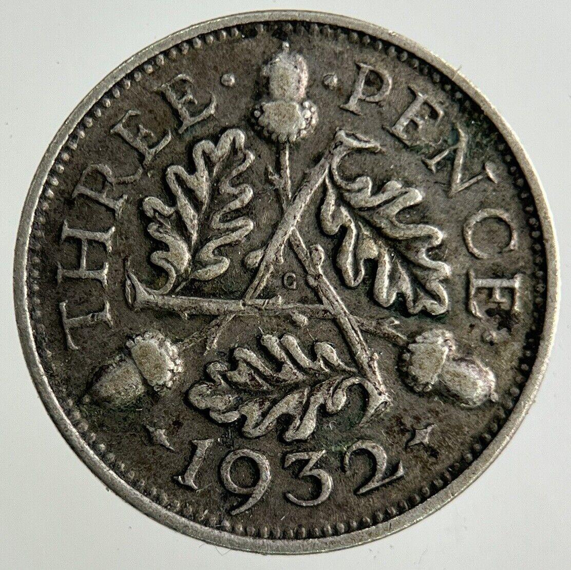 1932 George V Threepence Silver Coin | Collectable Grade