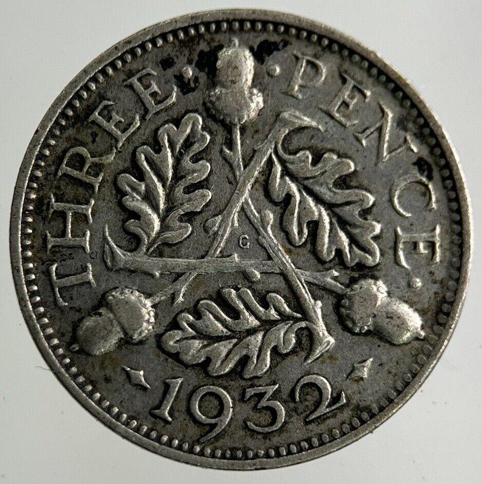 1932 George V Threepence Silver Coin | Collectable Grade
