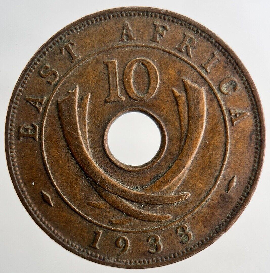 1933 East Africa 10 Cents Coin | Fine Collectable Grade