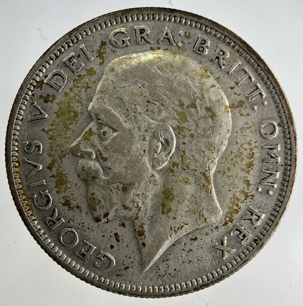 1933 George V Half-Crown Silver Coin | Fine Collectable Grade