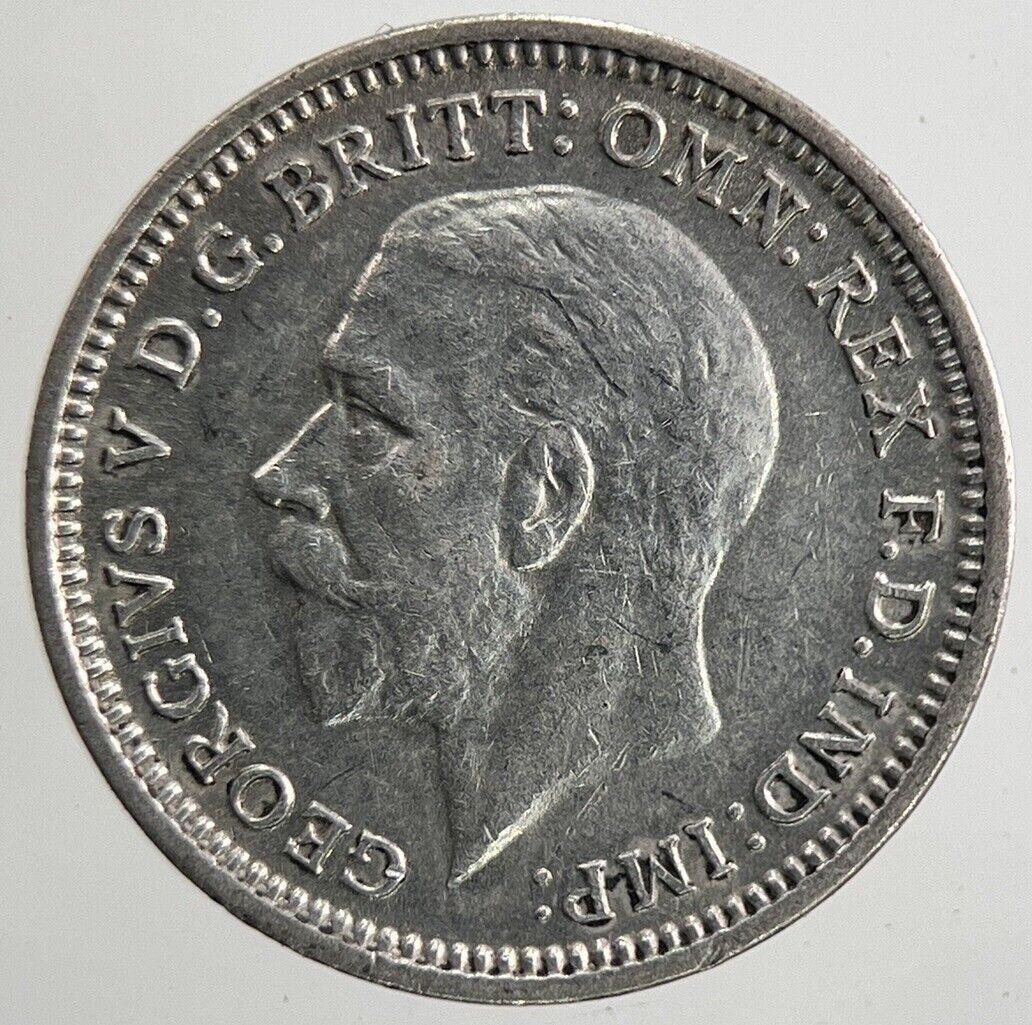 1933 George V Threepence Silver Coin | Very High Grade