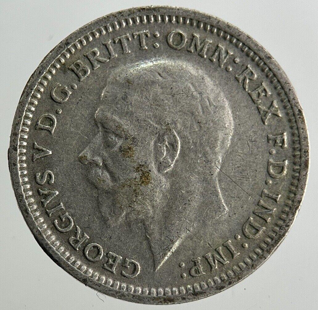 1933 George V Threepence Silver Coin | Fine Collectable Grade