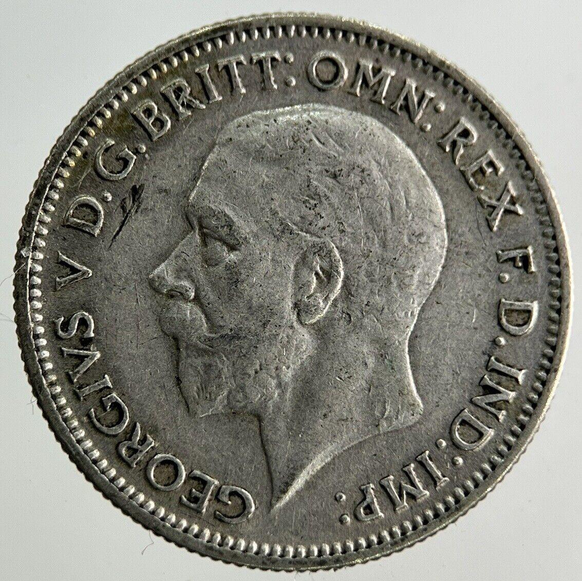 1933 George V Sixpence Silver Coin | Very High Grade