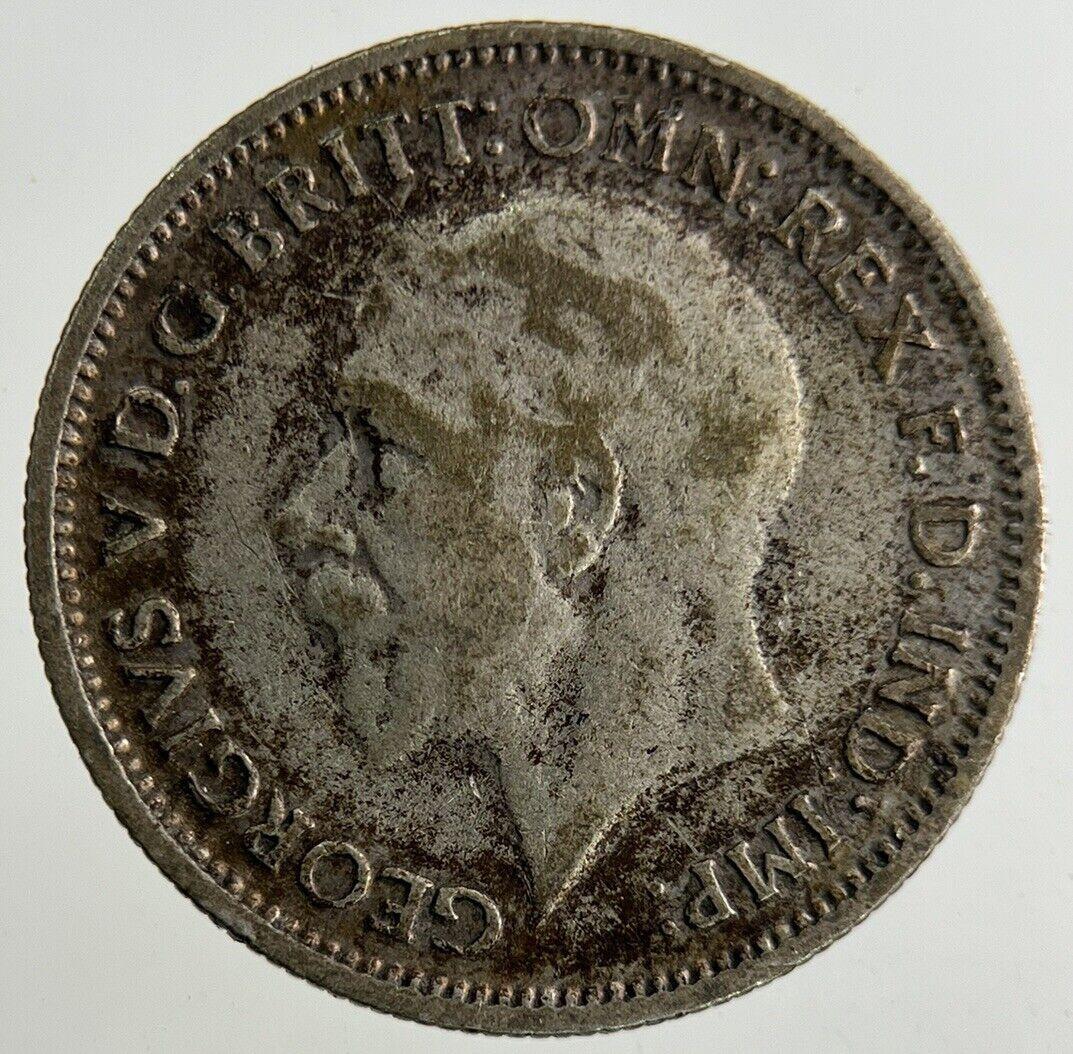 1933 George V Sixpence Silver Coin | Fine Collectable Grade