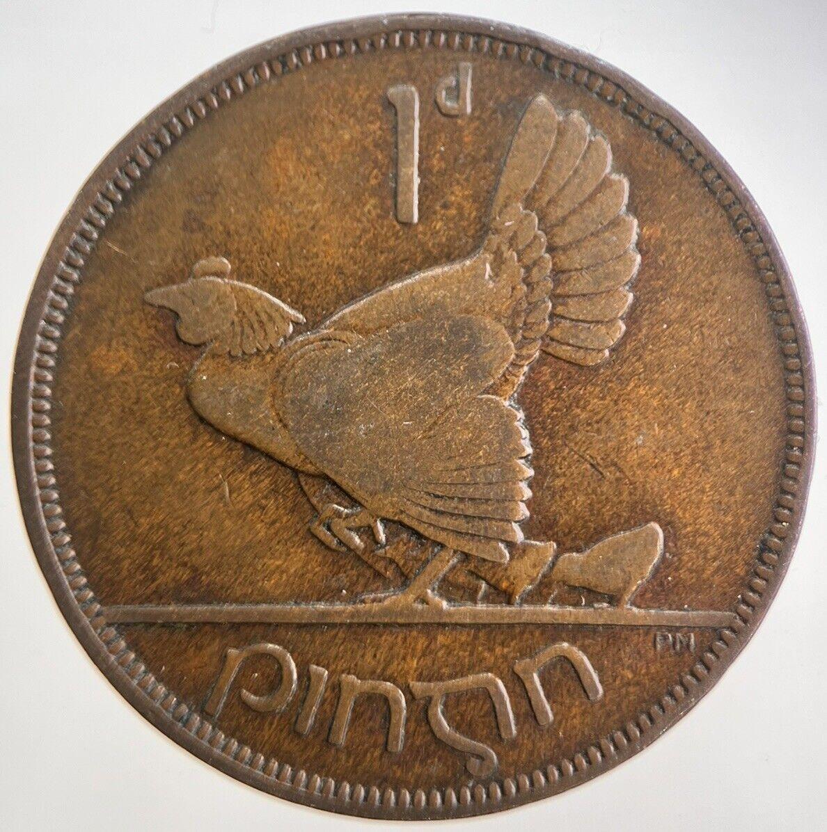 1933 Irish Penny Coin | Fine Collectable Grade | a4731