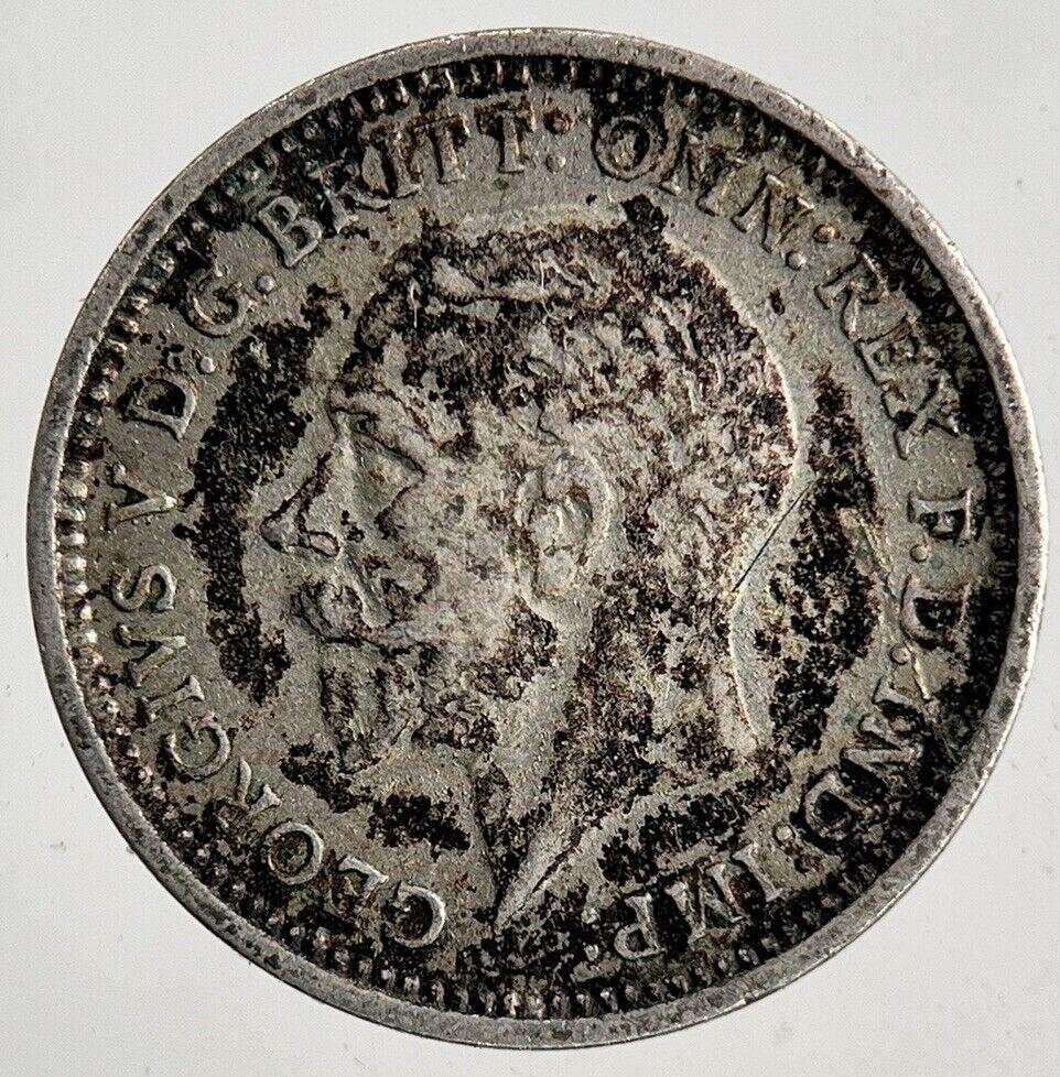 1933 George V Threepence Silver Coin | Very High Grade