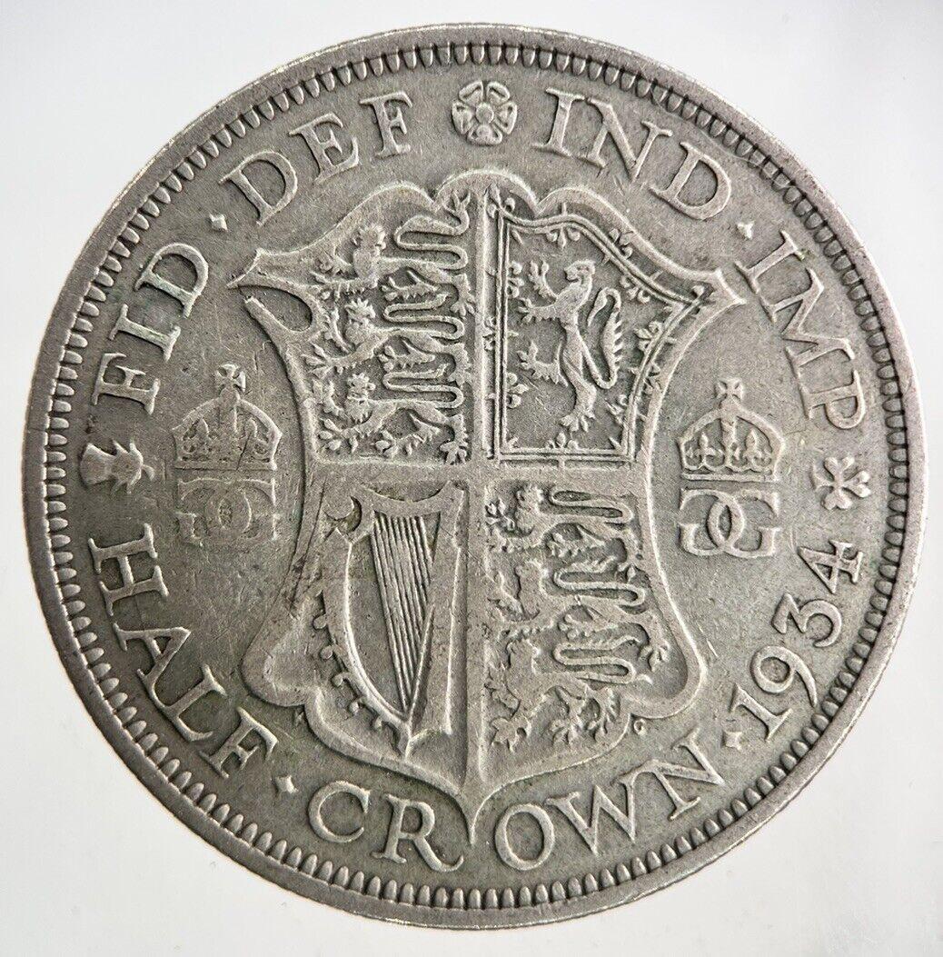 1934 George V Half-Crown Silver Coin | Collectable Grade