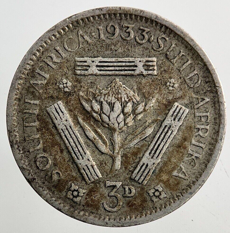 1933 South Africa Threepence Silver Coin | Collectable Grade