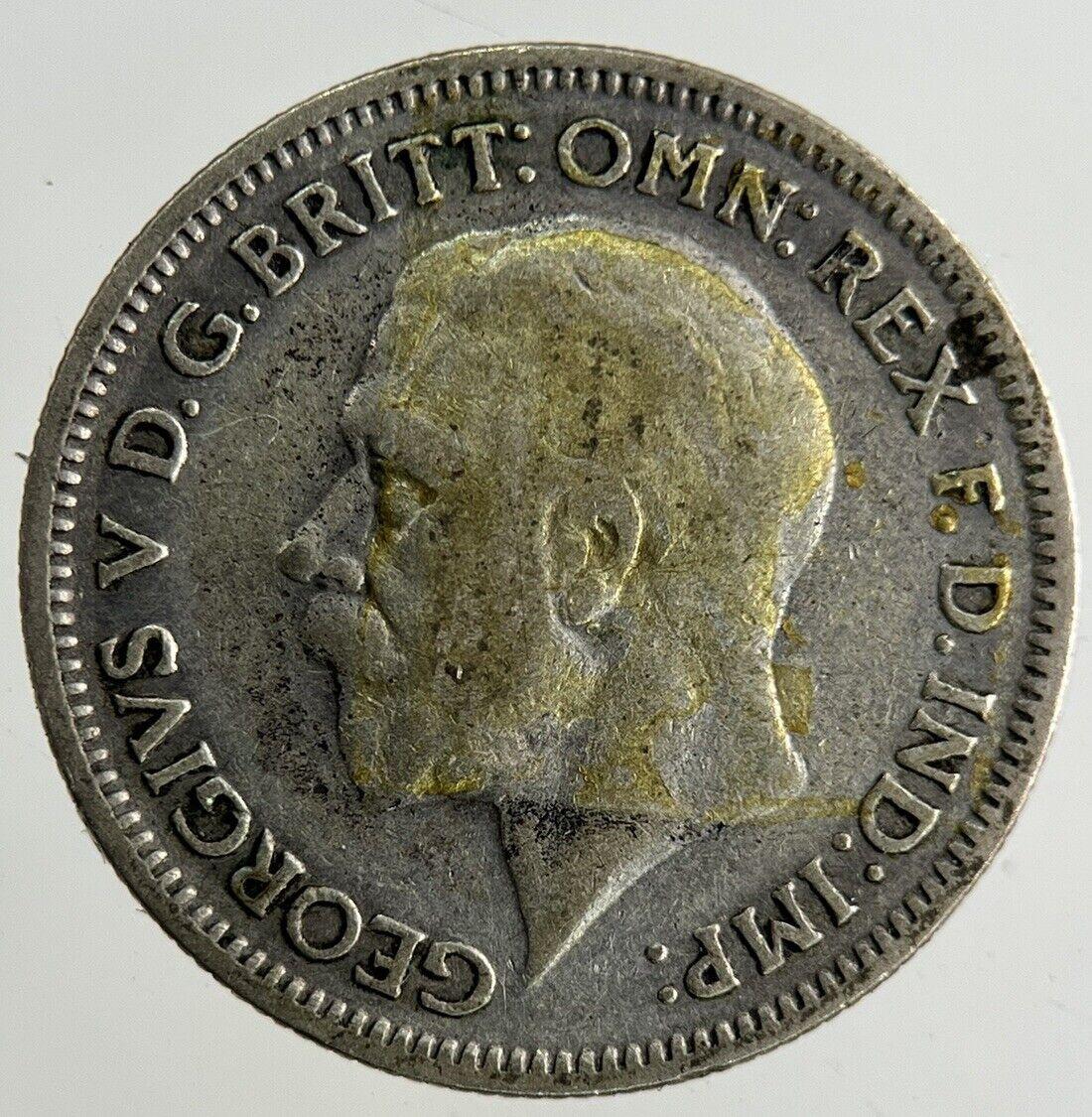 1934 George V Sixpence Silver Coin | Fine Collectable Grade