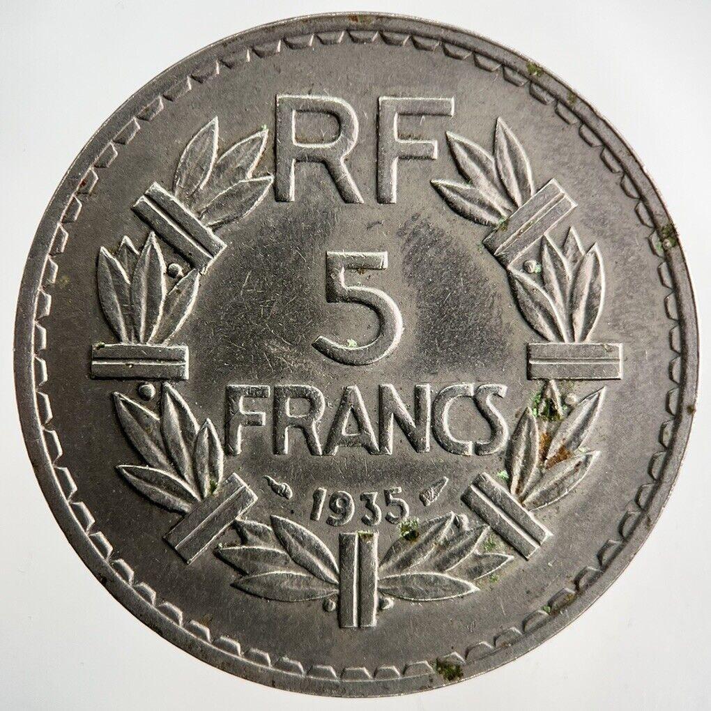 1935 France 5 Francs Coin | Fine Collectable Grade