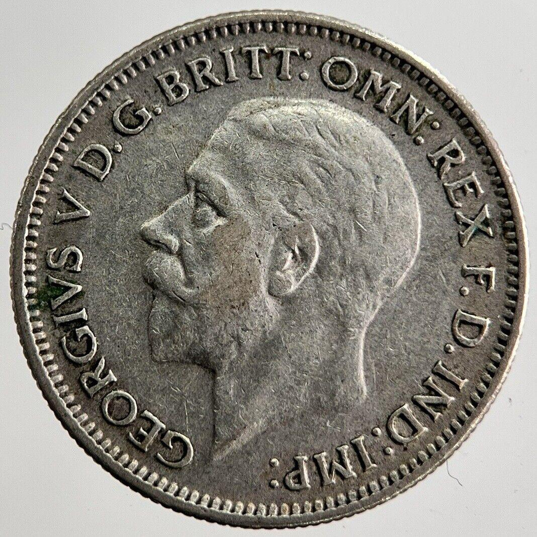 1935 George V Sixpence Silver Coin | Very High Grade | a8620