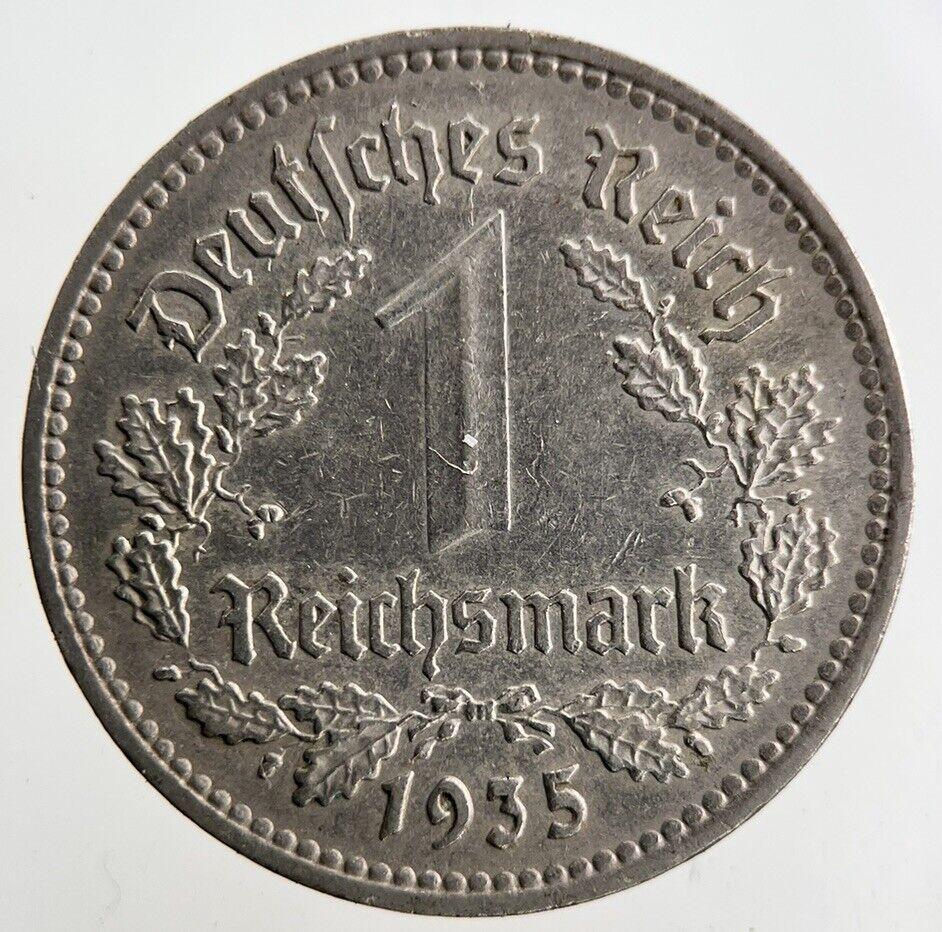 1935 Germany 1 Mark Coin | Fine Collectable Grade